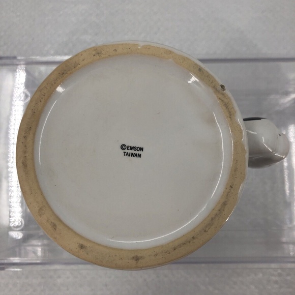 VTG Emson 3D Bowling Mug Stein Bowler Lane Pin Ball Handle Taiwan 5.25" *NO LID - Picture 8 of 12